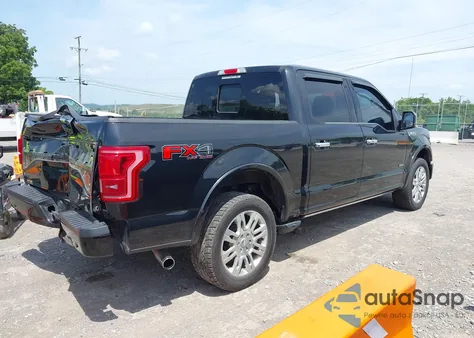 2015 Ford F-150 Platinum из США, поврежденный, VIN 1FTEW1EG9FFA55021